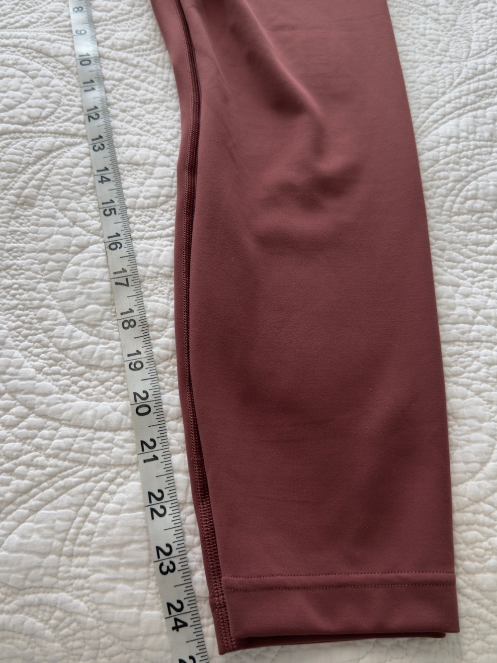 Lululemon InStill High-Rise Tight 25” Smoky Red Size 6 Leggings - Picture 9 of 11